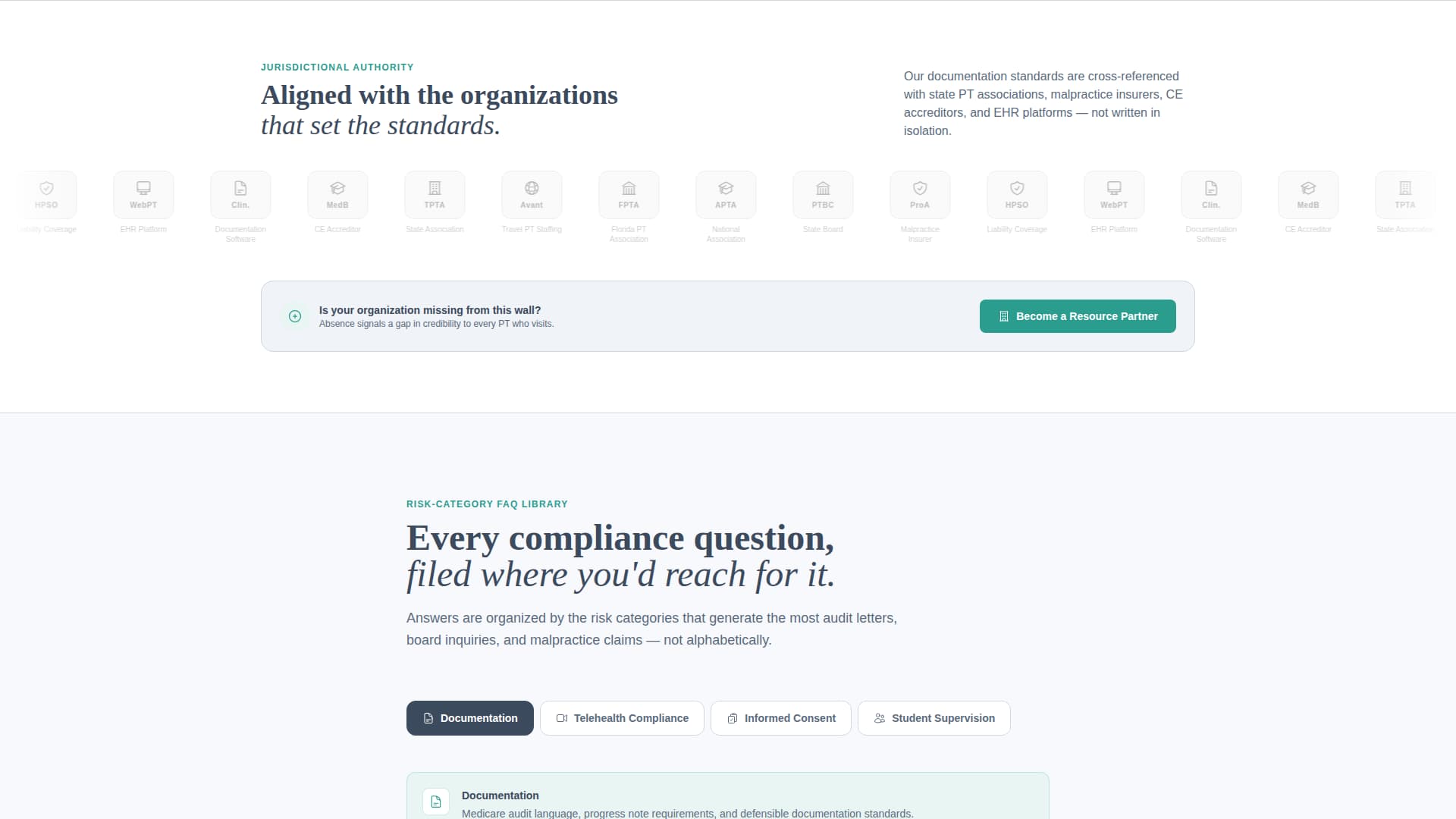 Comply - Authoritative Physicaltherapist Landing Page Template