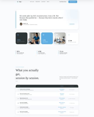 Align - Precise Physicaltherapy Landing Page Template