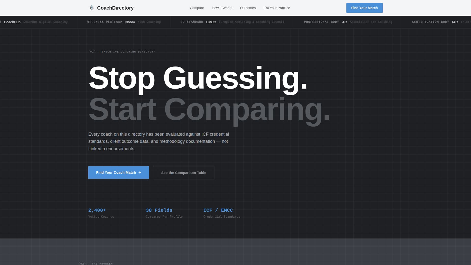 Coaching Digital Presence Directory Website Template