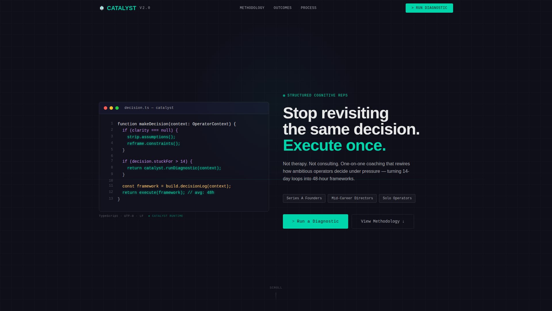 Coaching Digital Presence Expert Professional Website Template