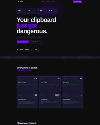 Coaching Digital Presence Specialist Directory Website Template
