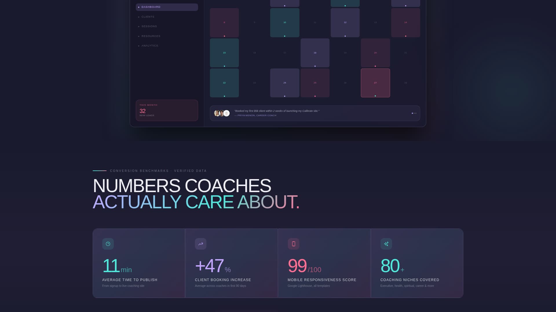 Coaching Digital Presence Advanced Directory Website Template
