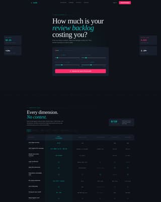 Developer Tools & API Pricing Website Template
