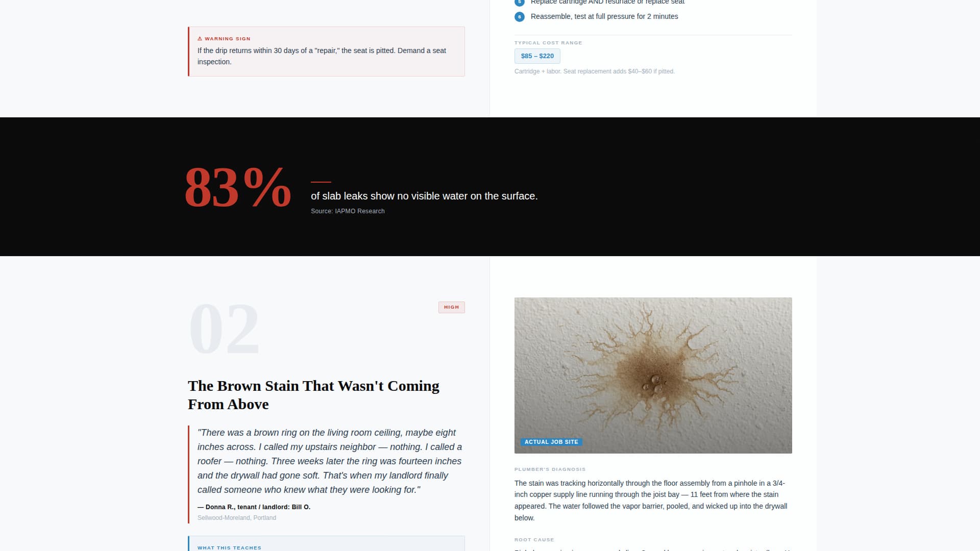 Drip - Trustworthy Plumber Landing Page Template