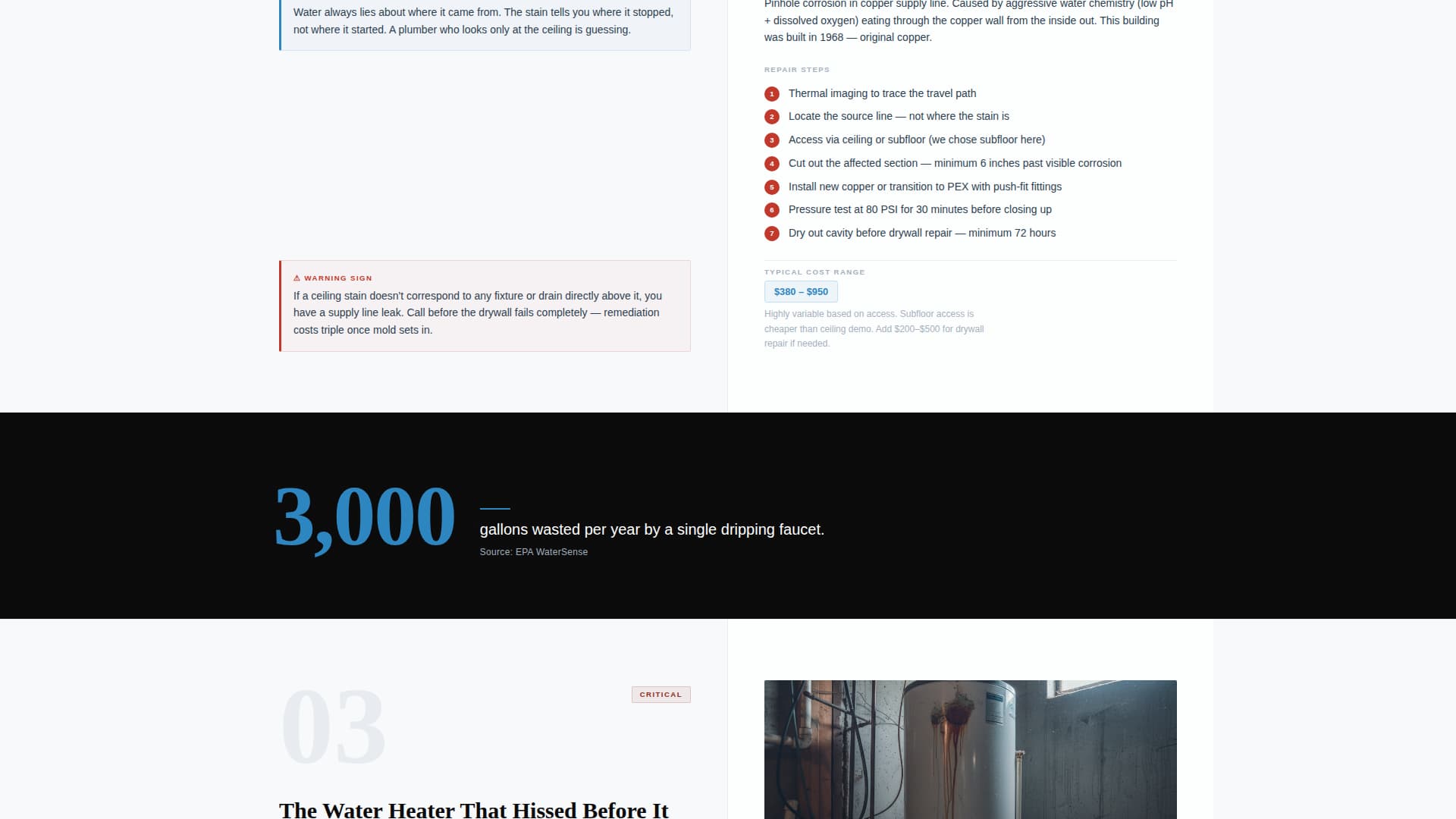 Drip - Trustworthy Plumber Landing Page Template