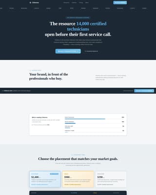 Chlorine - Authoritative Pooltechnician Landing Page Template