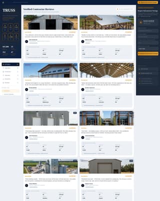 Truss - Trusted Postframe Landing Page Template