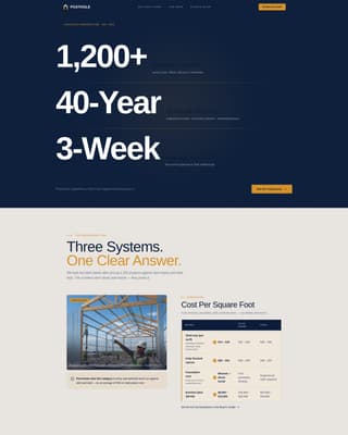 Posthole - Authoritative Postframe Landing Page Template
