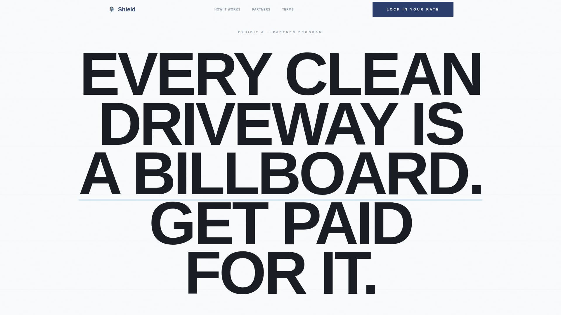 Shield - Powerful Pressurewashing Landing Page Template