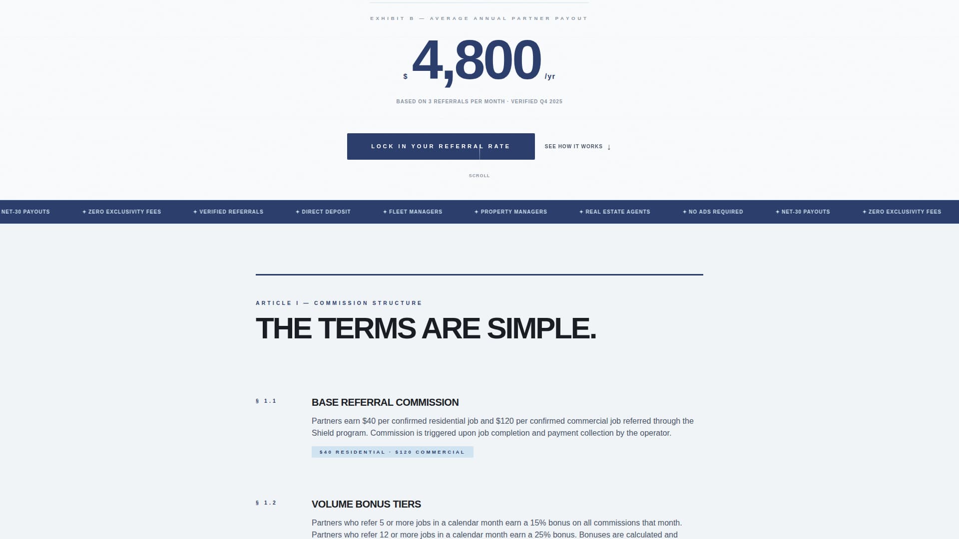 Shield - Powerful Pressurewashing Landing Page Template