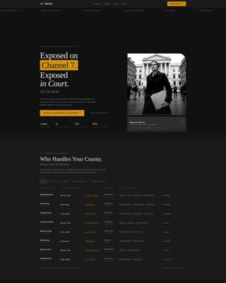 Evidence — Certified Background Check Landing Page Template