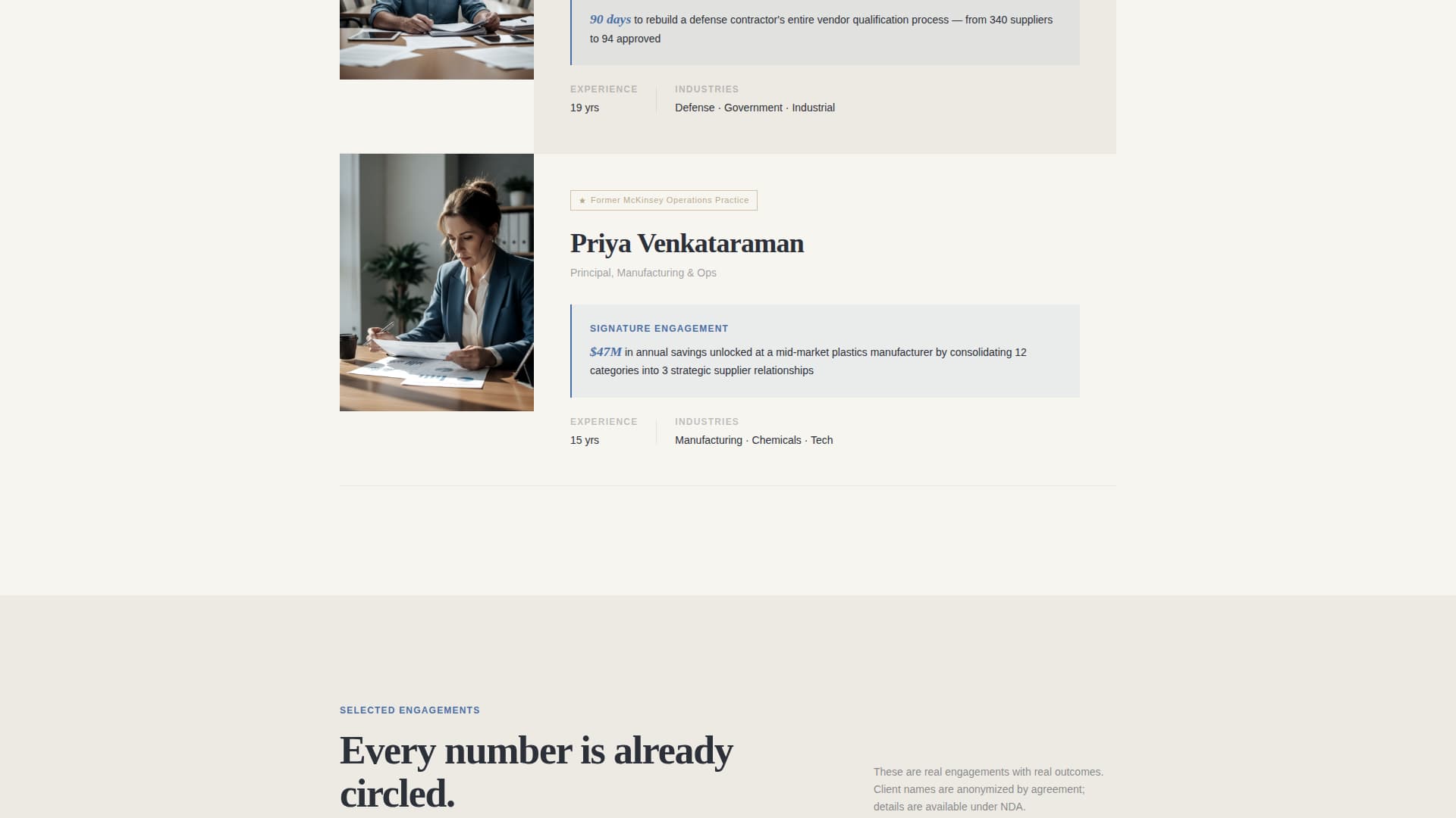 Procure - Strategic Procurement Landing Page Template