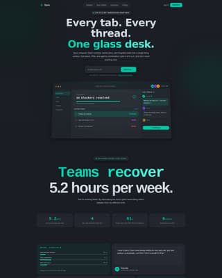 Software & SaaS Portfolio Website Template