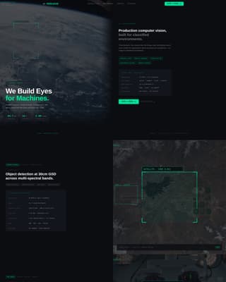 Computer Vision Technology Professional Website Template