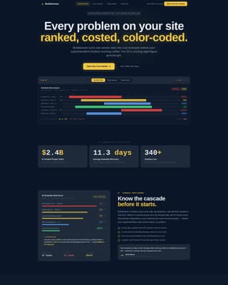 AI for Construction Professional Website Template