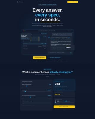 AI for Construction Cost Calculator Website Template