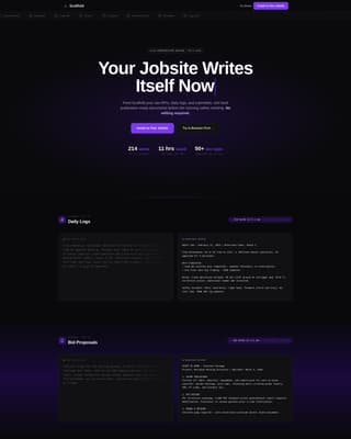 AI for Construction Reviews Website Template