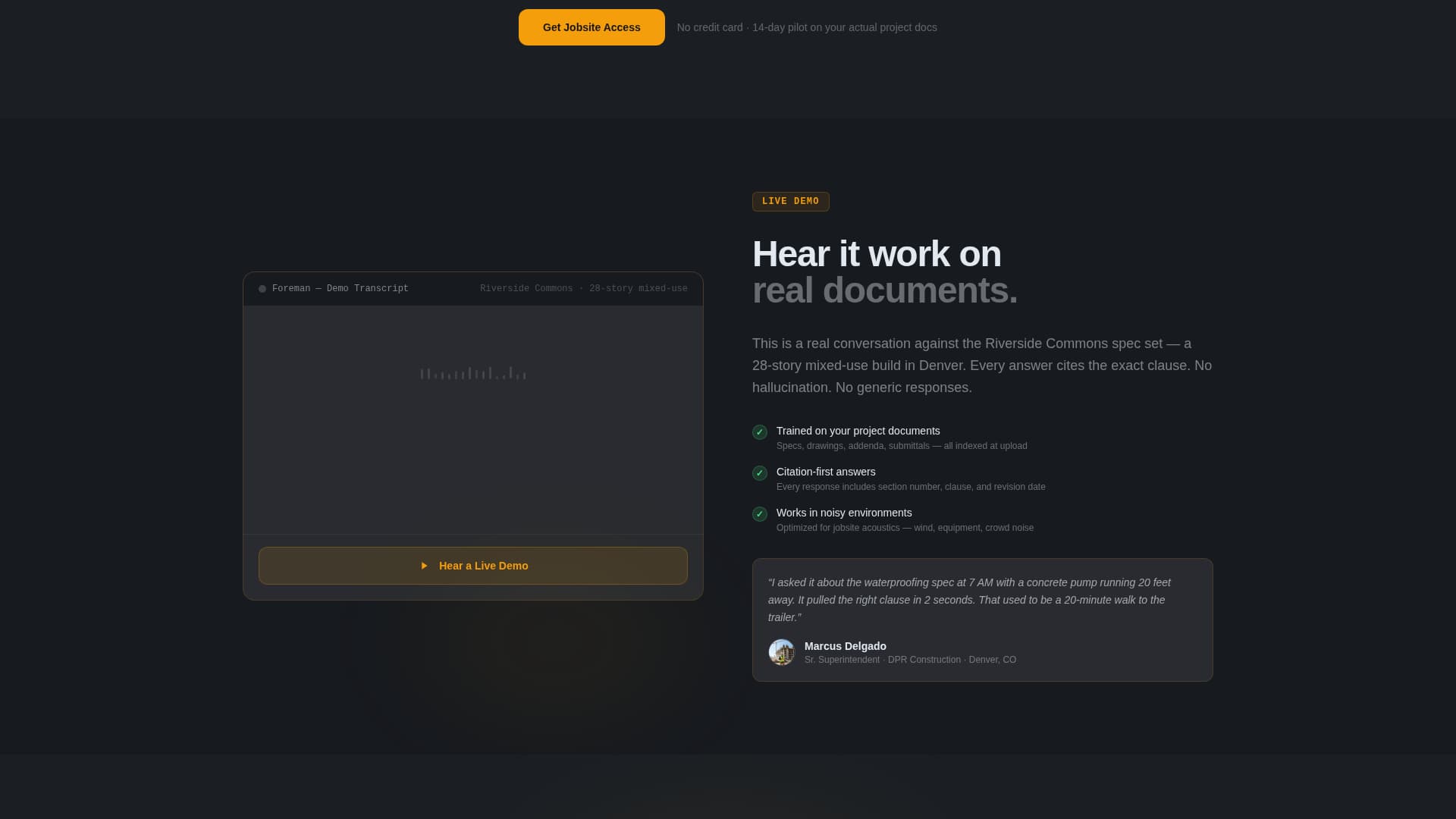 AI for Construction Advanced Professional Website Template
