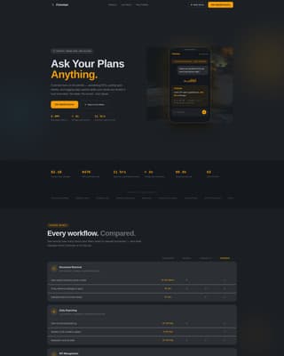 AI for Construction Advanced Professional Website Template