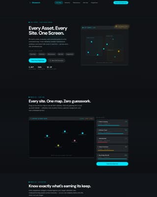 Sitewatch - Powerful Construction Asset Landing Page Template
