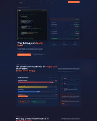 Construction Software & SaaS Professional Website Template