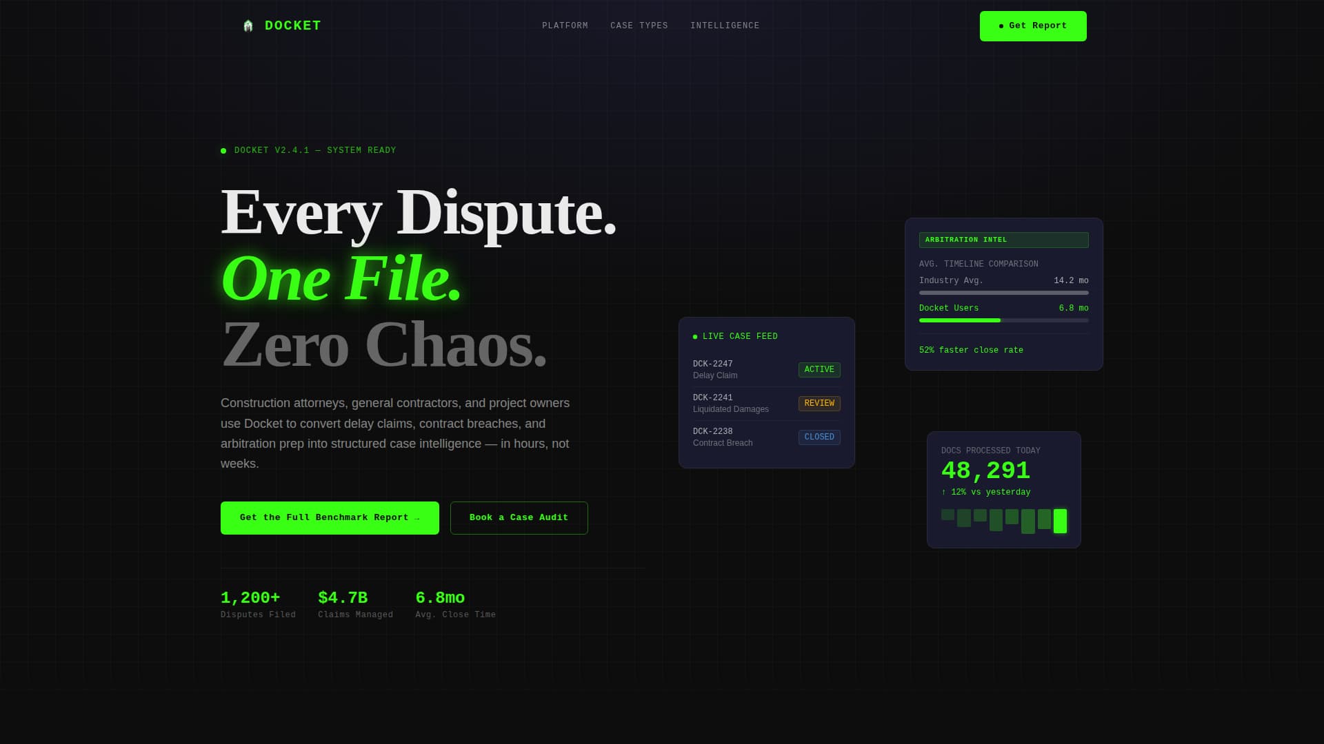 Construction Software Specialist Professional Website Template