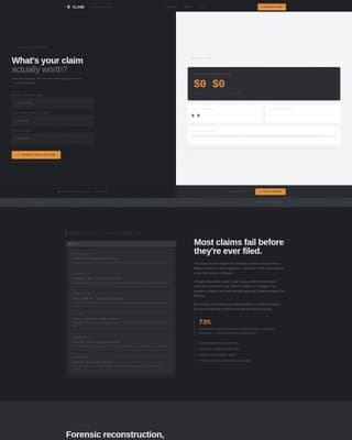 Construction Software Cost Calculator Website Template