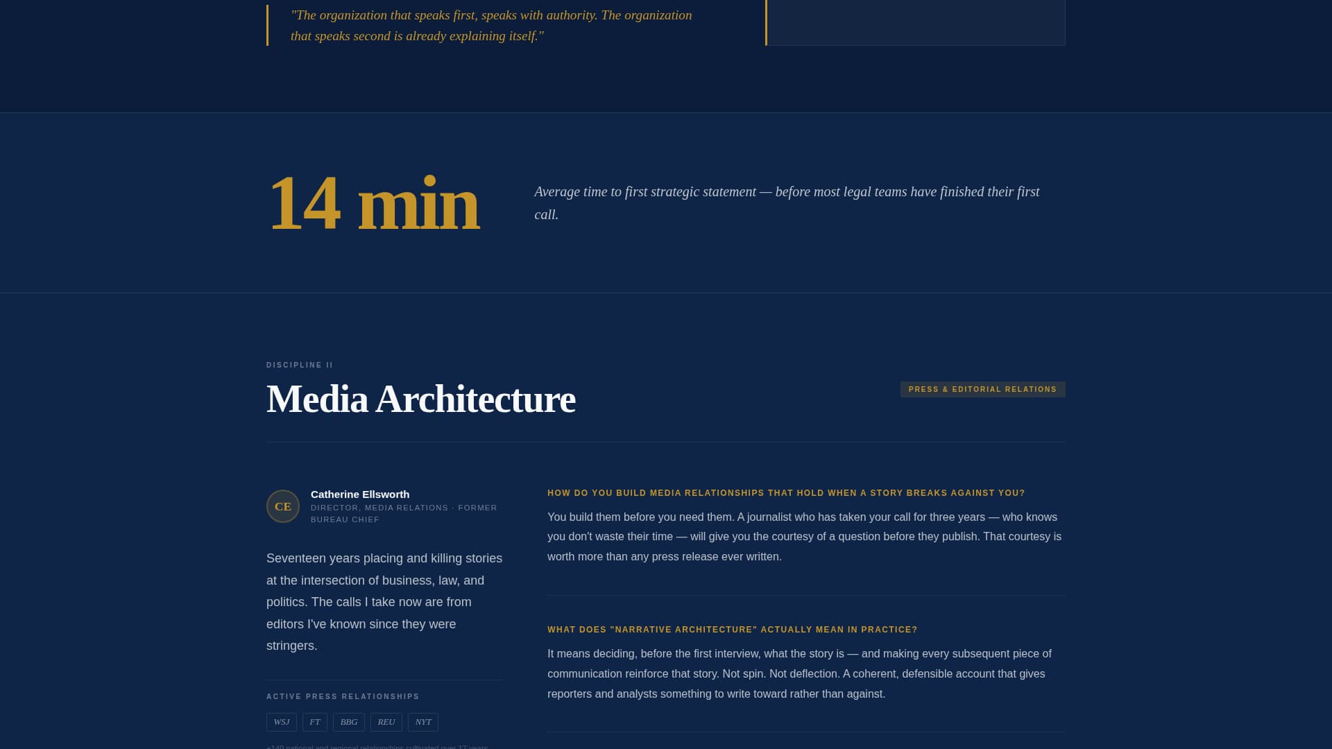 Shield - Authoritative Reputation Landing Page Template