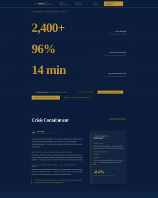 Shield - Authoritative Reputation Landing Page Template