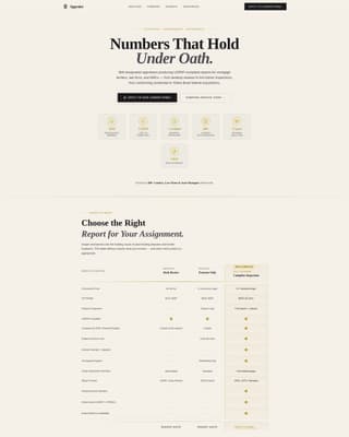 Valuate — Certified Property Appraisal Landing Page Template
