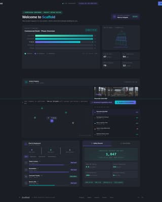 Frame — Precision Construction Landing Page Template