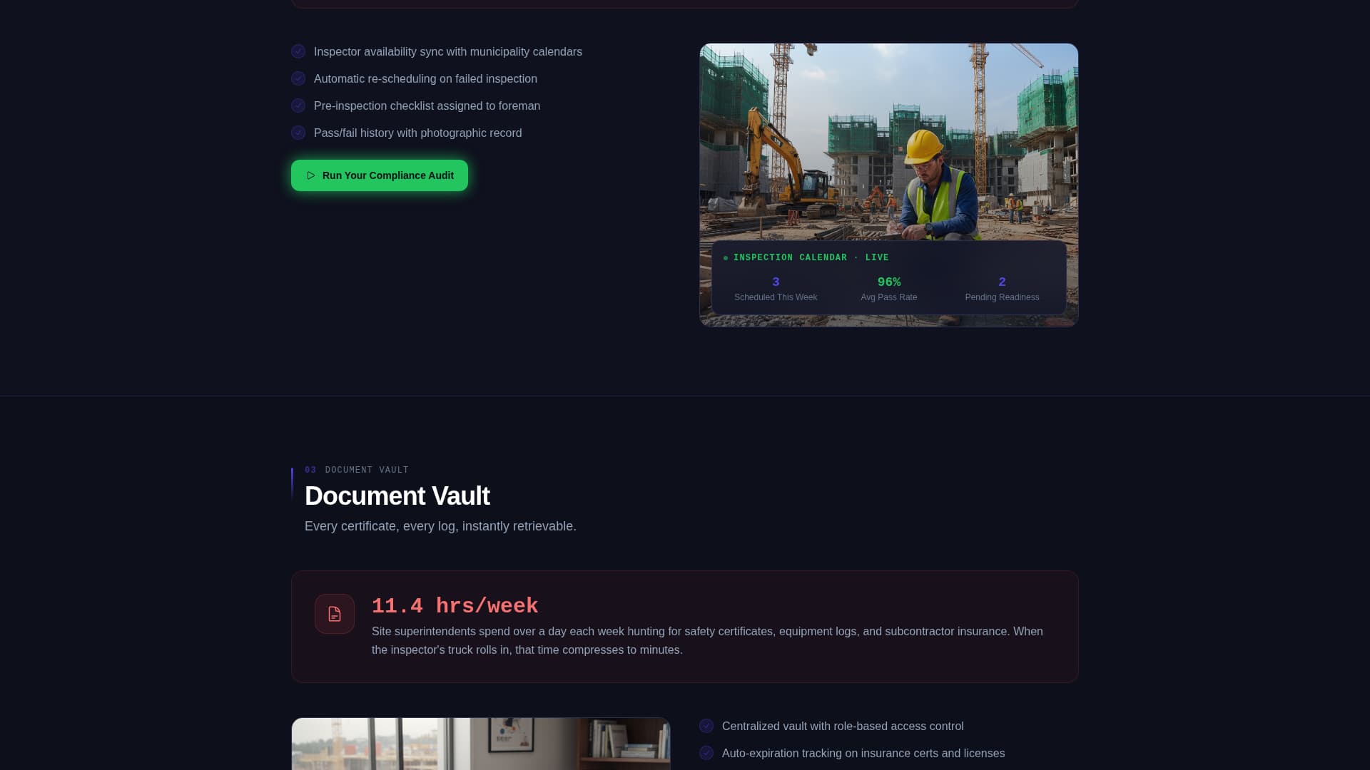 Govern — Regulatory Framework Landing Page Template