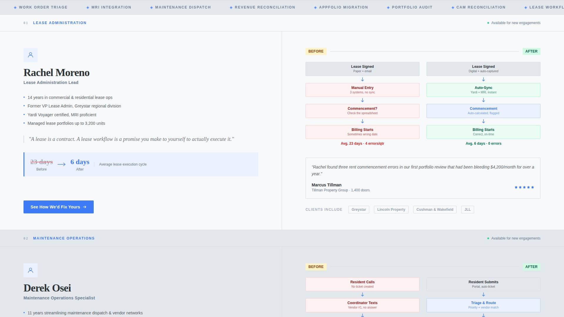 Streamline - Trusted Propertyoperations Landing Page Template