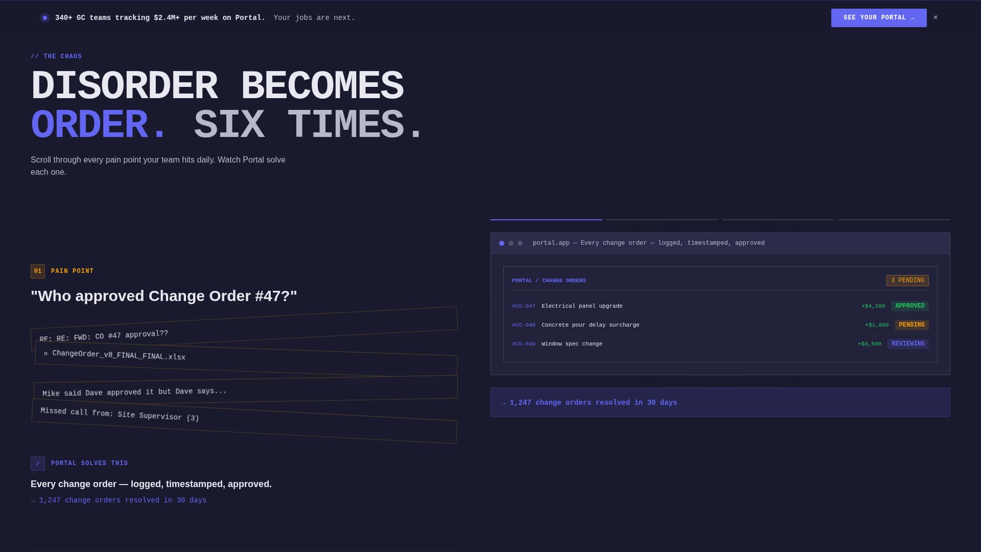 Construction Software & SaaS Specialist Professional Website Template