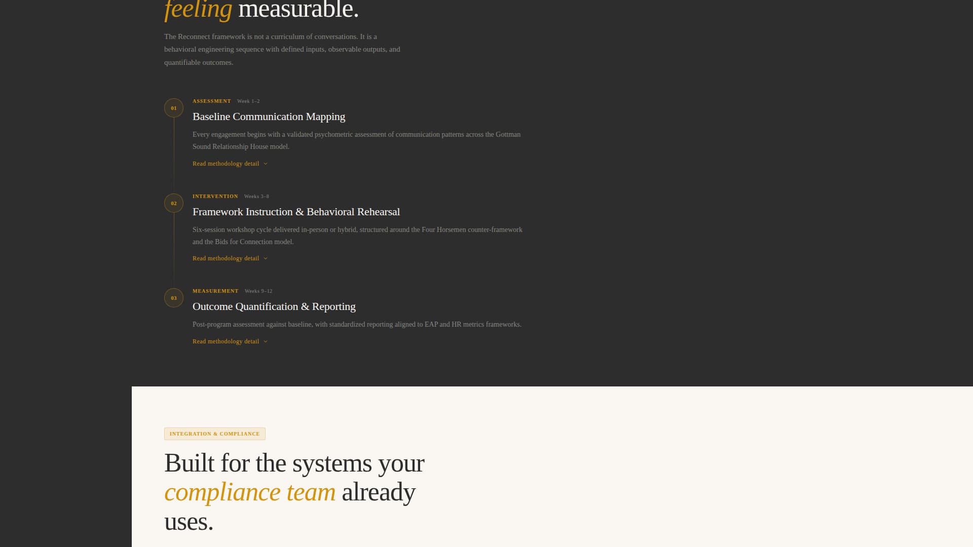 Reconnect - Datadriven Relationshipcoaching Landing Page Template