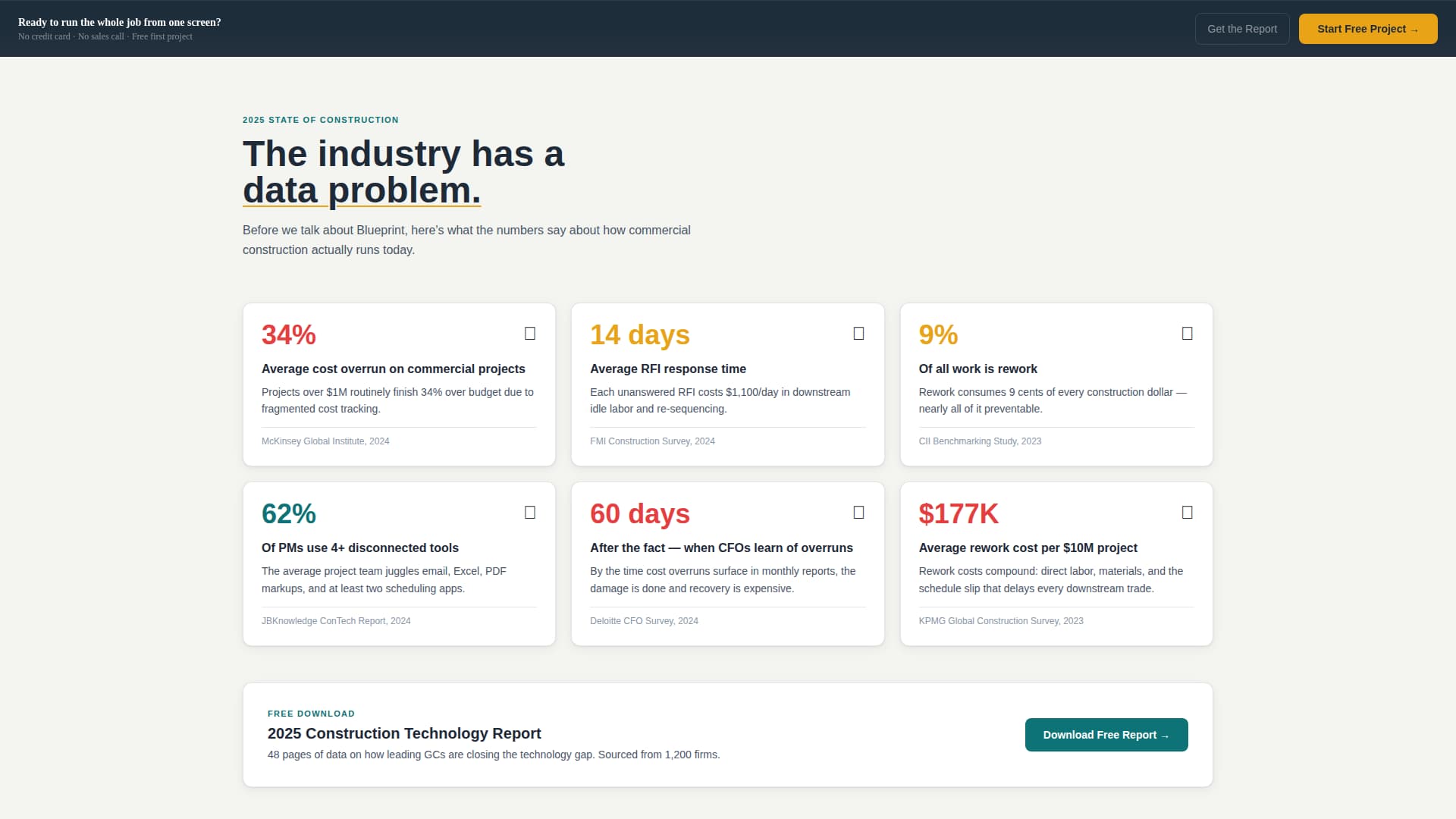 Draft — Structural Plans Landing Page Template