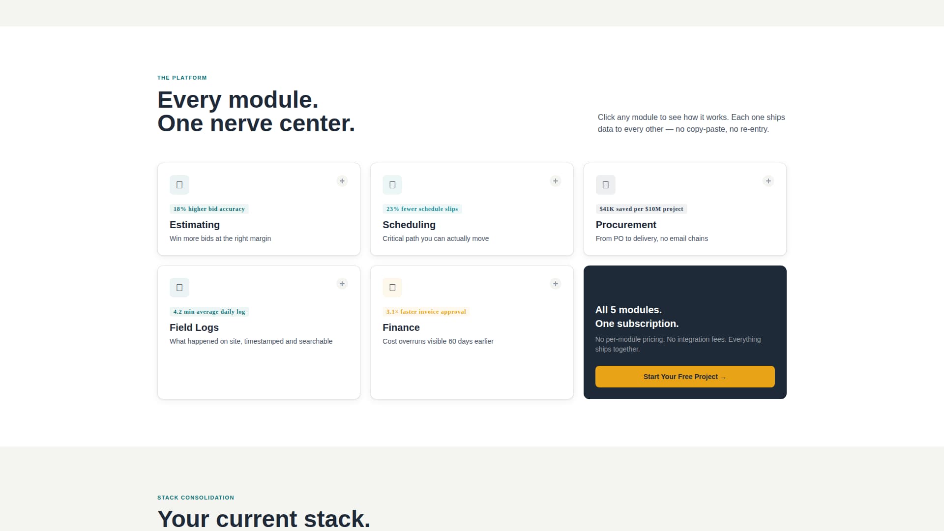 Draft — Structural Plans Landing Page Template