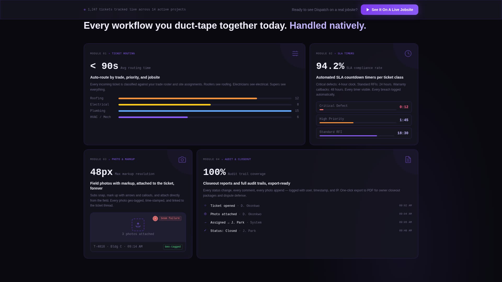 Erect — Heavy Construction Landing Page Template