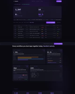 Erect — Heavy Construction Landing Page Template