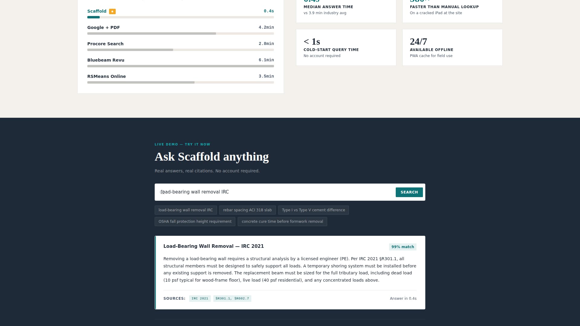 Frame — Pro Construction Landing Page Template