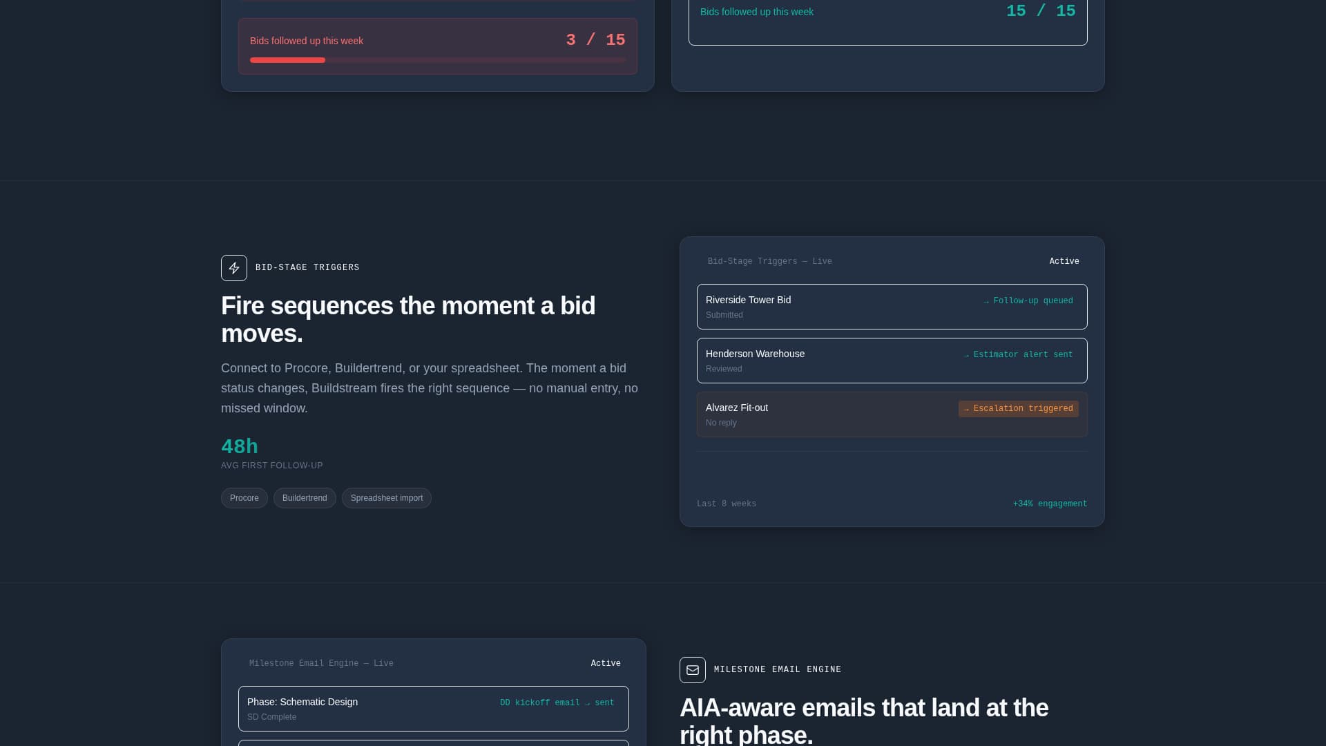 Buildstream - Automated Construction Landing Page Template