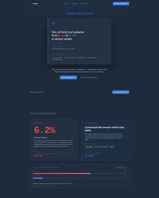 Reserve — Instant Fine Dining Booking Landing Page Template