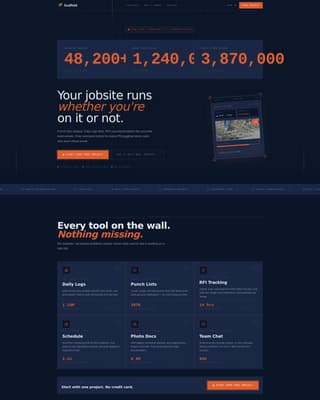 Build — Expert Construction Landing Page Template