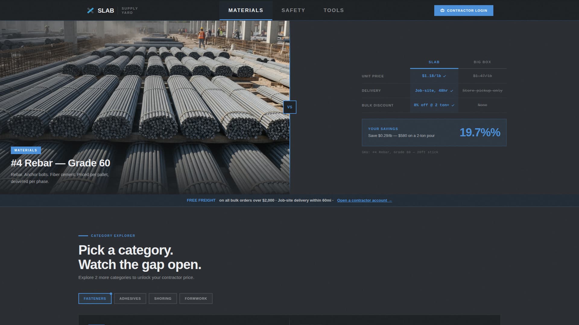 Build — Modern Construction Landing Page Template
