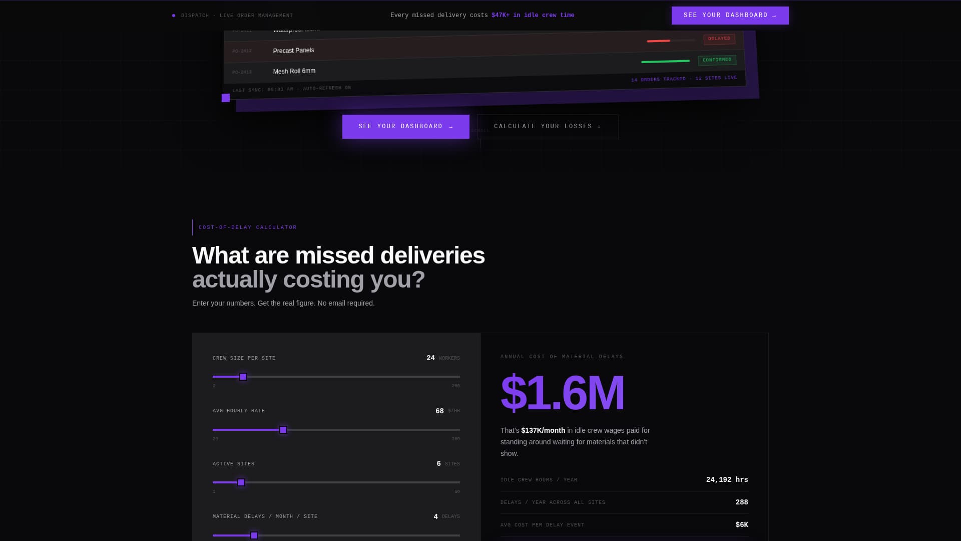 Foundation — Site Build Landing Page Template