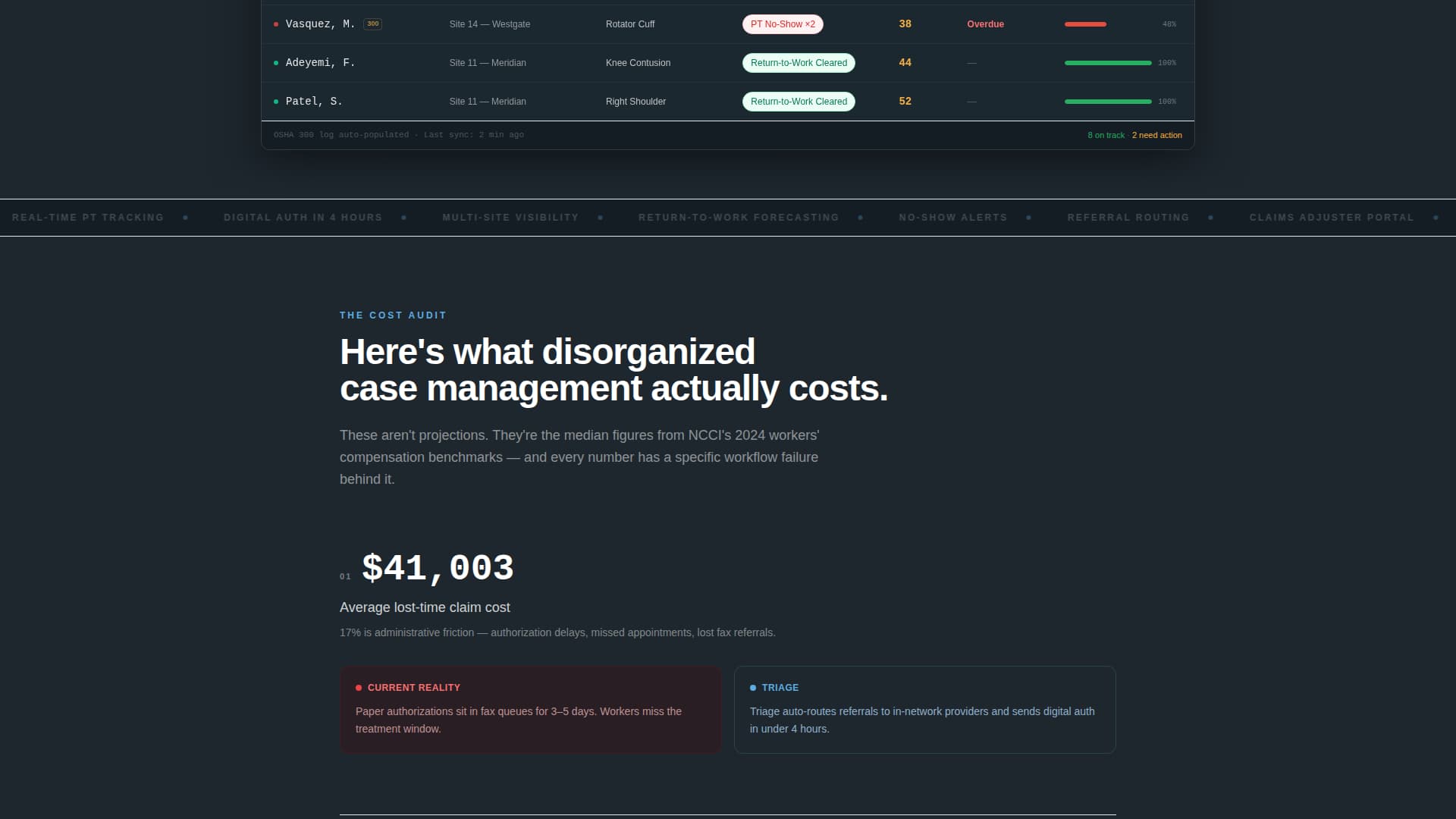 Site — Operations Construction Landing Page Template