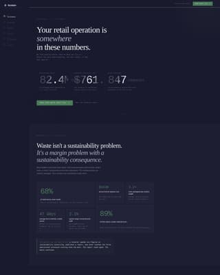 Sustain - Undeniable Retail Landing Page Template