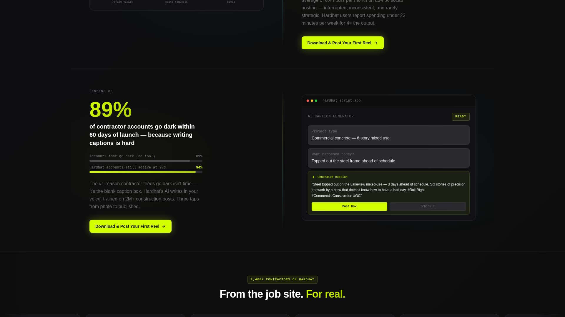 Crew — Rapid Construction Landing Page Template