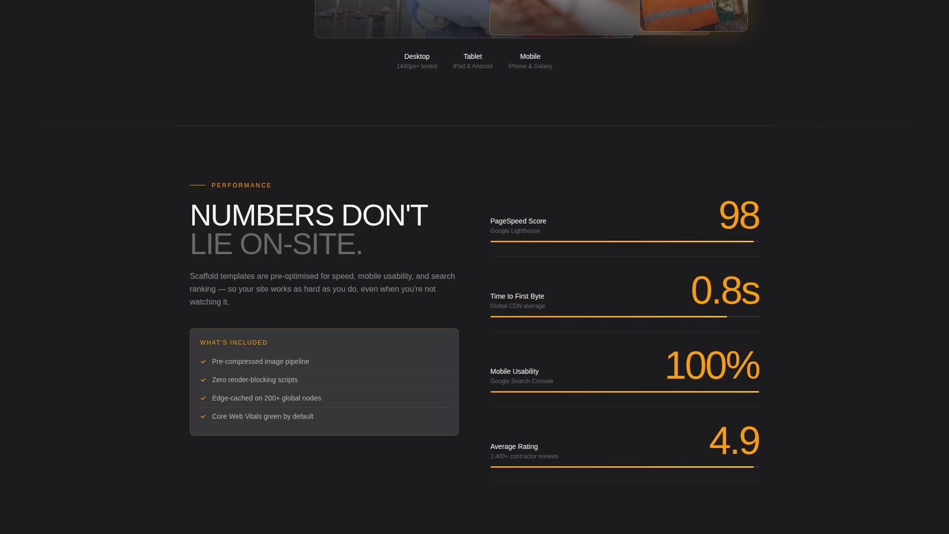 Construct — Elite Builder Landing Page Template