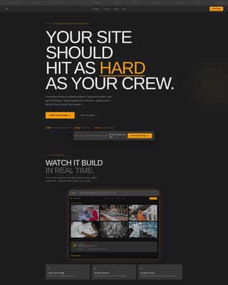 Construct — Elite Builder Landing Page Template